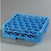 New carlisle blue newave glass rack with integrat