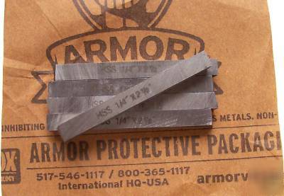 5 pcs hss lathe tool bits 1/4