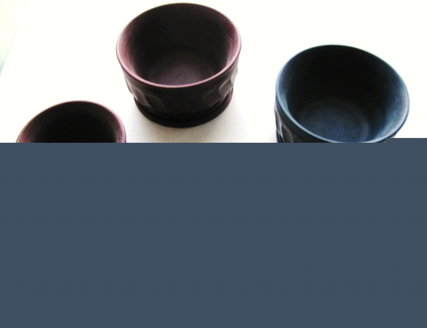 Dinex turnbury bowls - set of 4 bowls model 3300 & 3200