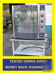 Hobart electric rotisserie oven HR7 tested works good