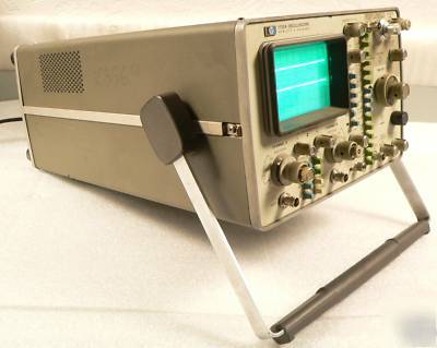 Hp 1720A, 275 mhz, analog oscilloscope *works nice crt*