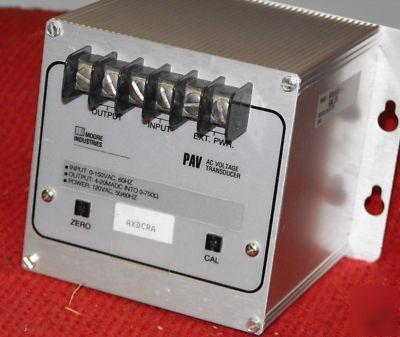 Moore ind.- pav-ac voltagetransducer- 0-150VAC / 4-20MA