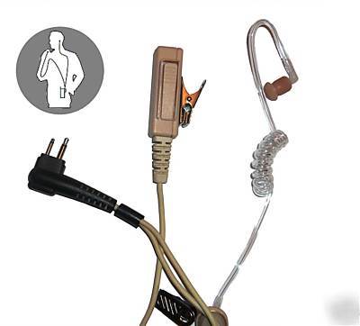 Motorola GP300 GP340 CP040 beige 2PIN earpiece sale 