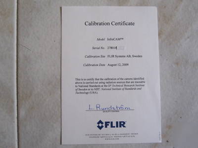 New flir infracam sd thermal imaging camera ( ) +raytek