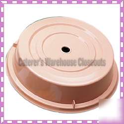 New terracotta poly dinnerware food plate cover 1 doz. 