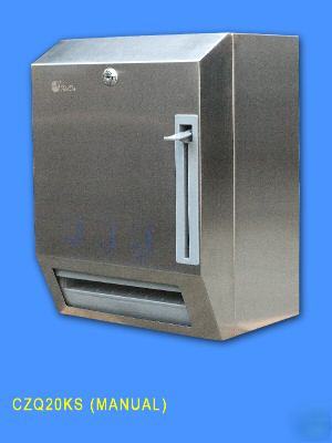 Stainless steel paper towel dispenser CZQ20KS