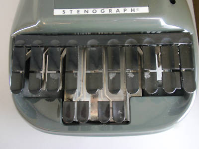 Stenograph shorthand stenographer court reporter case