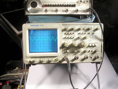 Tektronix 2445 oscilloscope tested 150MHZ 4 channel