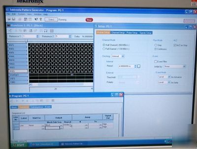 Tektronix TLA7PG2 1M/1P 268MHZ 64CH 2MB pattern generat