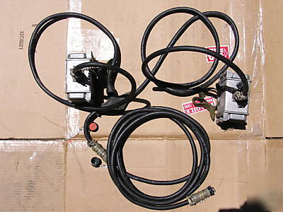 Temporary power, extension cord & 2 4-way receptacles 