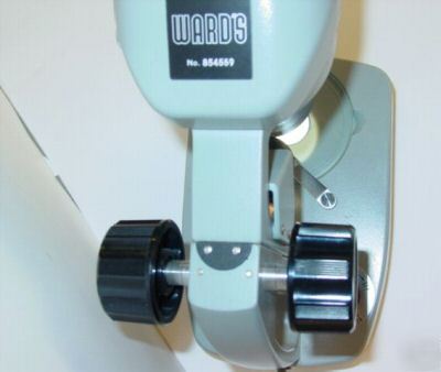 Wards compound binocular student microscope - tested