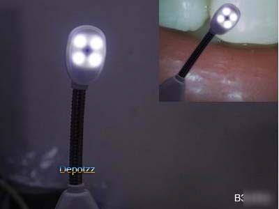 Wired intra oral dental toothbrush av out camera 4 leds