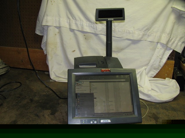 Epson im-320 intellitran pos system works touchscreen