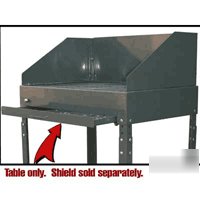 Heavy duty welding table steel thick grill welder work