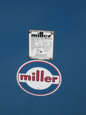 Reconditioned 20 kva miller spot welder 