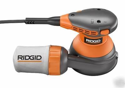 Ridgid 5-inch variable-speed orbit sander on board vac