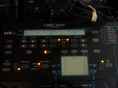 T-berd 209-osp 209OSP w/isdn & dds analyzer lid