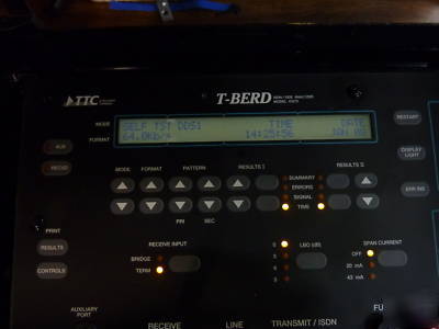 T-berd 209-osp 209OSP w/isdn & dds analyzer lid