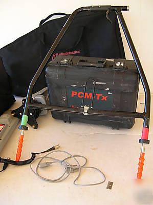  radiodetection pcm complete package cable locator 
