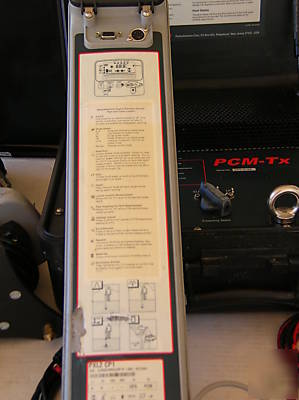  radiodetection pcm complete package cable locator 