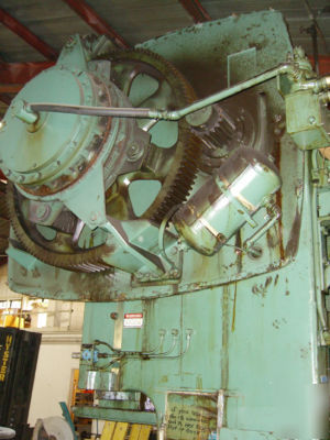 110 ton bliss obi punch press, mdl. C110, s/n M70991