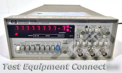 Agilent hp 5316B /003/ universal counter