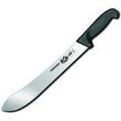 Black fibrox handled butcher knife - 10IN - 218926
