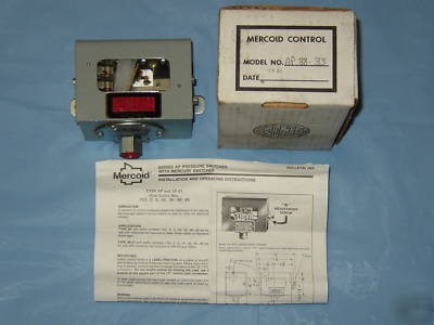 Mercoid diaphragm operated pressure switch #ap-88-33