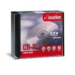 New imation 52X cd-r media 17259