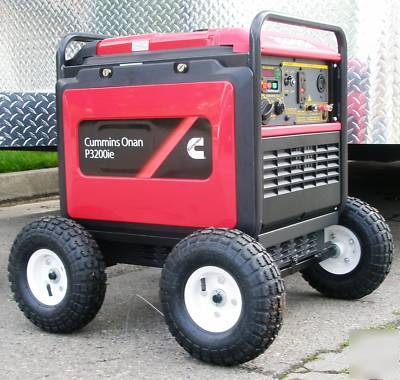 Onan cummins generator P3200IE all terrain wheel kit