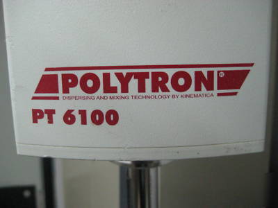 Polytron pt 6100 homogenizer