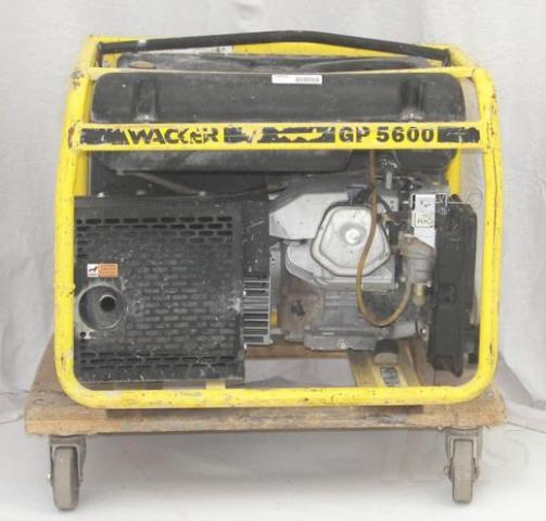 Wacker gp 5600 5600A 5000 watt portable generator nice
