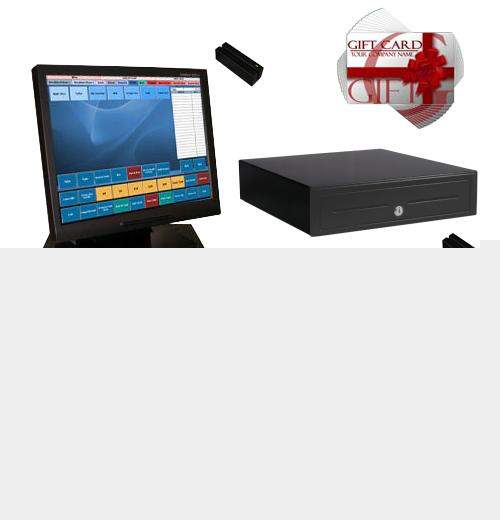 2 stn restaurant / bar touch pos system & software