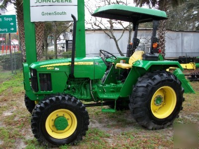 2009 john deere 5103 utility tractor