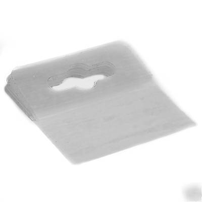 500 flexi hang tabs clear self adhesive books euro slot