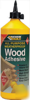 All purpose weatherproof wood glue adhesive fast cure 