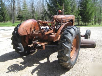 Allis chalmers speed patrol road grader