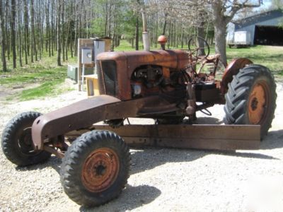Allis chalmers speed patrol road grader