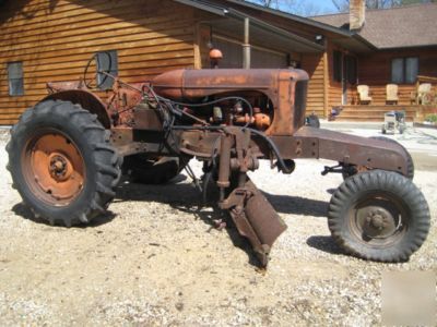 Allis chalmers speed patrol road grader