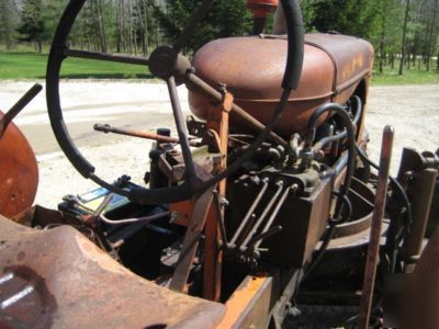 Allis chalmers speed patrol road grader