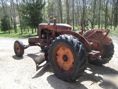Allis chalmers speed patrol road grader
