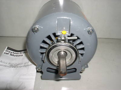 Dayton 5K909C belt DRIVE1/3 HP1725 rpm fan-blower motor