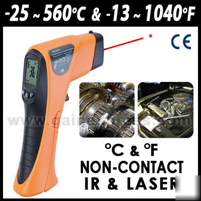 Digital non-contact infrared thermometer -25~560Â°c /Â°f