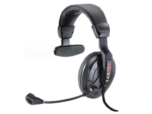 Eartec pro line single, pro single ear intercom headset
