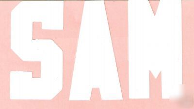 Heat seal lettering kit 3