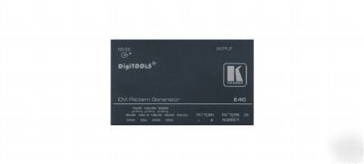 Kramer 840 dvi dvi-d test pattern generator