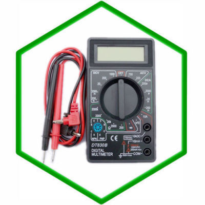Lcd multimeter voltmeter ammeter ohmmeter tester tool