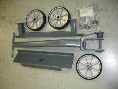 Lincoln running gear K817R three wheel cart heavy duty 
