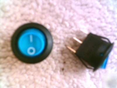 Off/on switch : lighted / illuminated bg 12V 16A spst