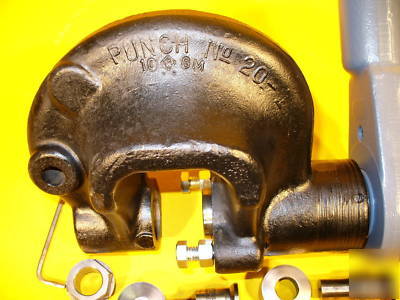 Roper whitney pexto sheet metal punch ironworker press